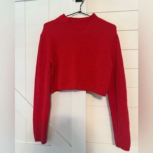 Wild Fable Vibrant Red Turtleneck Sweater